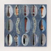 1.000-Fuß-Frachter auf den Great Lakes Puzzle (Horizontal)