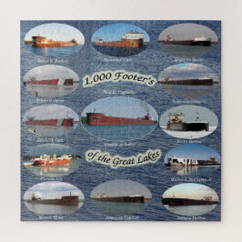 1.000-Fuß-Frachter auf den Great Lakes Puzzle