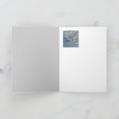 1.000. Kranich, Friedenskarte Karte (Innenseite)