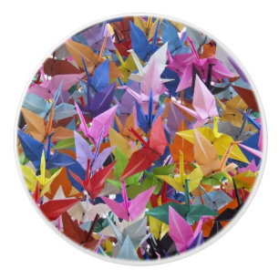 1.000 Origami Papierkran-Foto Keramikknauf