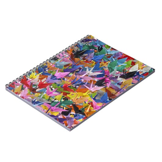 1.000 Origami Papierkran-Notizbuch Notizblock (Linke Seite)