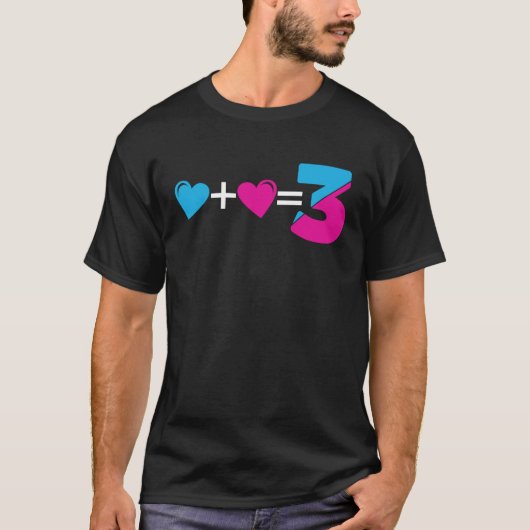 1+13 Junge oder Mädchen Geschlechtsenthüllungsfeie T-Shirt (Vorderseite)
