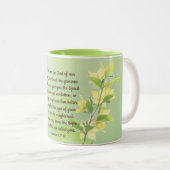 1:17-18 Hoffnung, den Er euch genannt hat Zweifarbige Tasse (VorderseiteRechts)