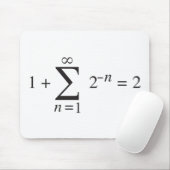 1 + 1 = 2 _Summierungsanmerkung Mousepad (Mit Mouse)