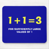 1+1=3 MOUSEPAD (Vorne)