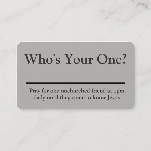 1@1-Karten Visitenkarte (Rückseite)