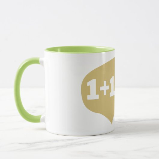 1+1 = mir tasse (Links)
