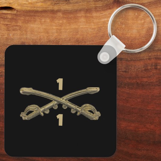 1/1 Schlüsselanhänger der Cavalry Association (Rückseite)