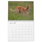 1 2016 seidenes Windhounds durch Kalender (Mär 2027)