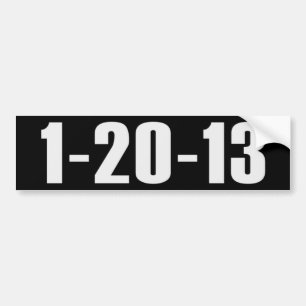 1-20-13 Antiobama-Autoaufkleber Autoaufkleber