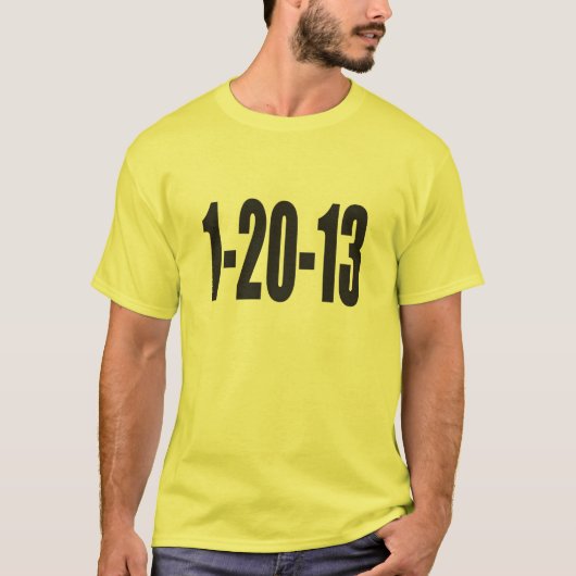 1-20-13 T-Shirt (Vorderseite)