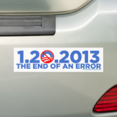 1.20.2009 Das Ende eines Fehlers Autoaufkleber (Auf Auto)