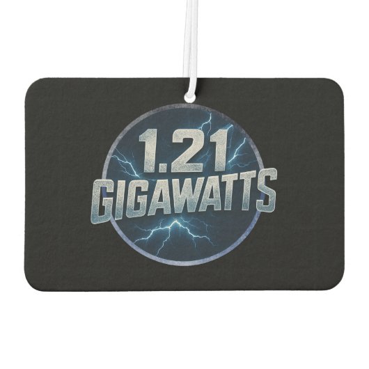 1,21 Gigawatt Autolufterfrischer (Rückseite)