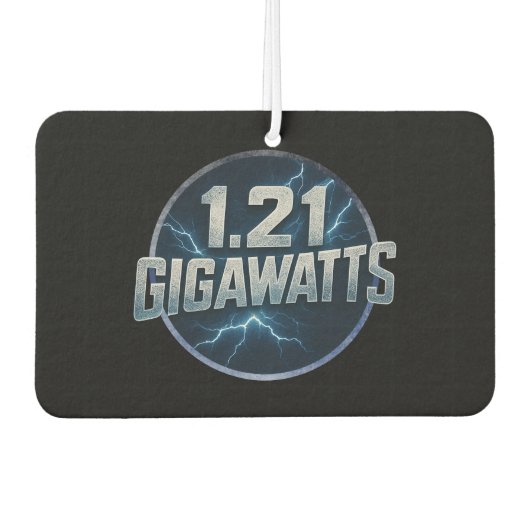 1,21 Gigawatt Autolufterfrischer (Vorderseite)