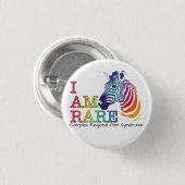 1,25" Abzeichen - komplexes regionales Schmerzsynd Button (Vorne & Hinten)