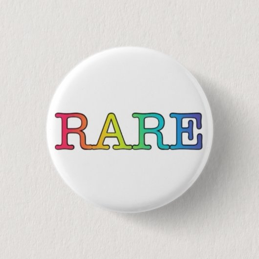 1,25" Abzeichen - SELTEN Button (Vorderseite)