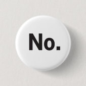 1,25" Button: Nein. Button (Vorderseite)