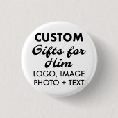 1.25" Round Button Button Abzeichen Benutzerdefini (Vorderseite)