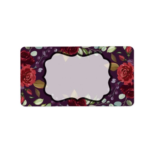 1.25"x2.75" Business-Mailing-Adressen Label-Pur Adressaufkleber (Vorne)