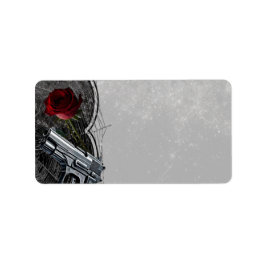 1.25"x2.75" E-Mail-Adresse Haunting Adeline Zade Adressaufkleber