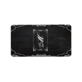 1,25"x2,75" Hershey's Miniatur Moderne Chalkboard Adressaufkleber (Vorne)