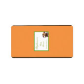 1,25"x2,75" Hershey's Miniature Jacana Lila Adressaufkleber (Vorne)