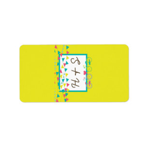 1,25"x2,75" Hershey's Miniature Lovers Bike Bicycl Adressaufkleber