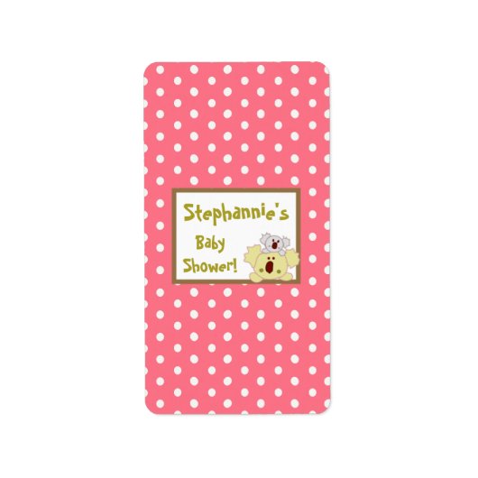 1,25"x2,75" Hershey's Miniature Tropical Punch Gir Adressaufkleber (Vorne)