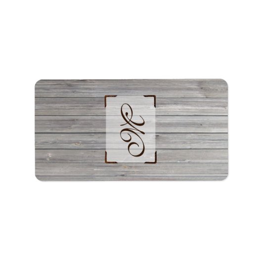 1,25"x2,75" Hershey's Miniaturhorse Shoes Wood Adressaufkleber (Vorne)