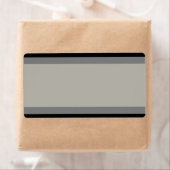 1.25"x2.75" Mailing-Adresse Blumenschild (Insitu)