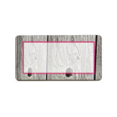 1.25"x2.75" Mailing-Adresse Mason Jar mit Blume Adressaufkleber (Vorne)