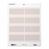 1.25"x2.75" Mailingadresse Vintag Flugzeug (Vorne)