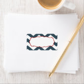 1.25"x2.75" Postadresse Nautical Anchor Compas Adressaufkleber (Insitu)