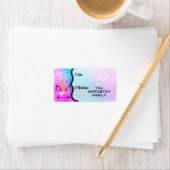 1.25"x2.75" Weihnachts-XMAS-Stick auf Geschenkmark Adressaufkleber (Insitu)