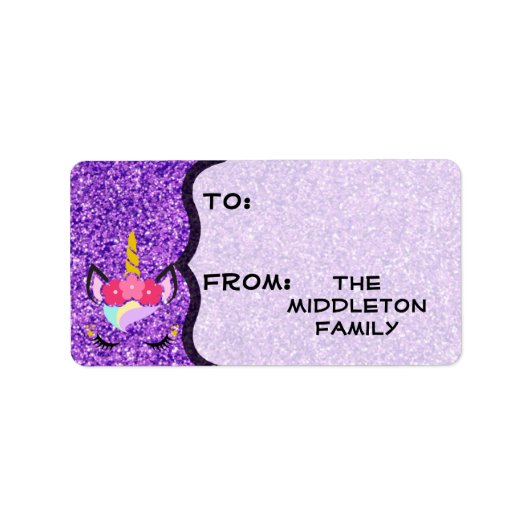 1.25"x2.75" Weihnachts-XMAS-Stick auf Geschenkmark Adressaufkleber (Vorne)