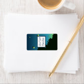 1,25" x 2,75" Hershey's Fireflies und Mason Jars Adressaufkleber (Insitu)