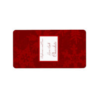 1,25" x 2,75" Hershey's Miniaturweihnachtsrot