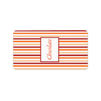 1,25" x 2,75" Hershey's Orange Tiger Lilly mit Str