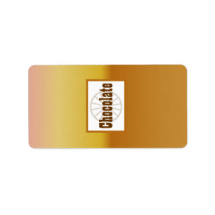 1,25" x 2,75" Hershey's Wagenrad/Pferdeschuhsonne Adressaufkleber
