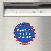 1 2 3 4 5 6 Patriotischer Magnet (In Situ (Geschirrspüler))