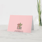 1. 2. 3. Geburtstagsmädchen Karte (Rückseite)