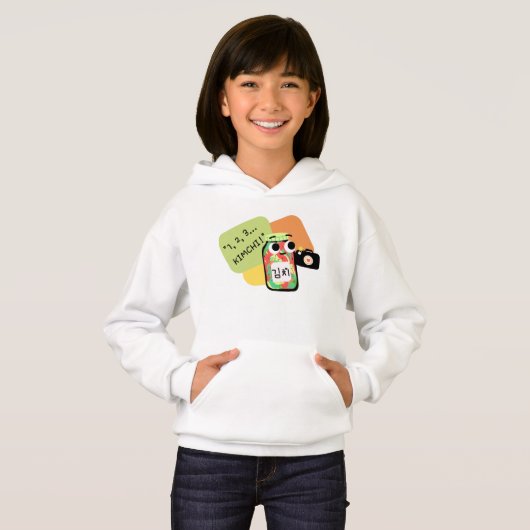 1,2,3... Kimchi Hoodie (Vorne ganz)