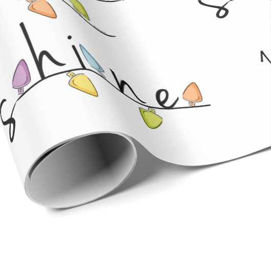 1, 2, 3.. Shine Baby Geschenkpapier (Rolleneckpunkt)