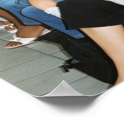 1-2-3 Stillen! Poster (Ecke)