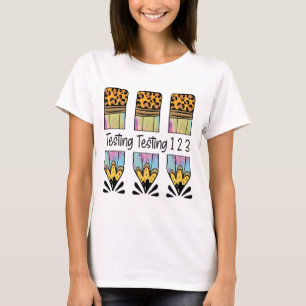 1 2 3 Test Day Shirt Test Day Teacher Test