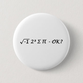 ³ √-1 2 ∑ ∏ - ich aß irgendein Torten-O.K.? Button