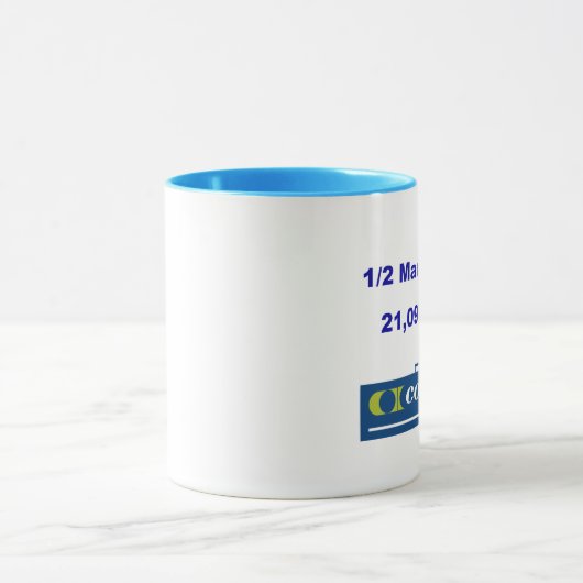 1/2 Marathon-Tasse Tasse (Zentrum)