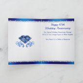 1, 2 oder 3 FOTO, 65. Geburtstagskarte für Hochzei Karte (Innenseite)