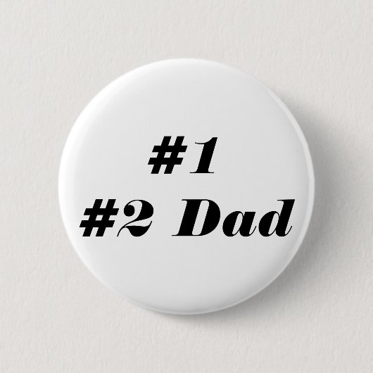#1 #2 Vater-Knopf Button (Vorderseite)