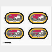 1/32ND CAV AIR ASSAULT ABZEICHEN/OVAL STICKERS (Blatt)